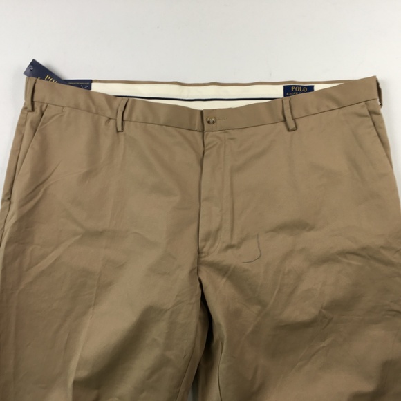 NEW Polo Ralph Lauren Mens Khaki Slacks Pants 48 B - Picture 5 of 7